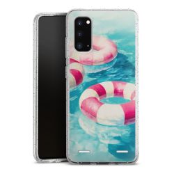 Carry Case Hülle Transparent/glitter ohne Band