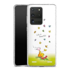 Carry Case Hülle Transparent/glitter ohne Band