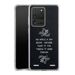 Carry Case Hülle Transparent/glitter ohne Band