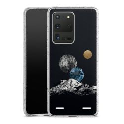 Carry Case Hülle Transparent/glitter ohne Band