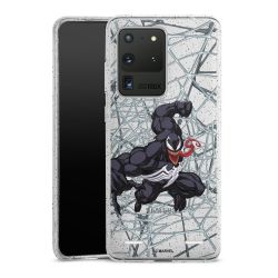 Carry Case Hülle Transparent/glitter ohne Band