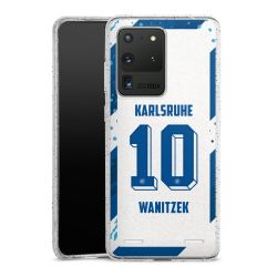 Carry Case Hülle Transparent/glitter ohne Band