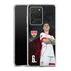 Carry Case Hülle Transparent/glitter ohne Band