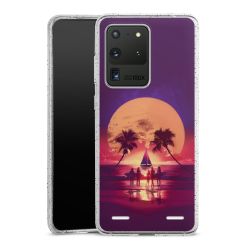 Carry Case Hülle Transparent/glitter ohne Band