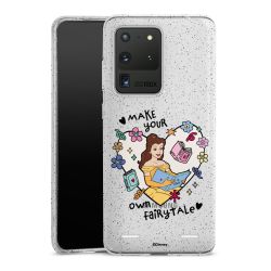 Carry Case Hülle Transparent/glitter ohne Band