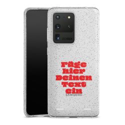 Carry Case Hülle Transparent/glitter ohne Band