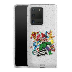 Carry Case Hülle Transparent/glitter ohne Band