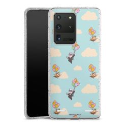 Carry Case Hülle Transparent/glitter ohne Band