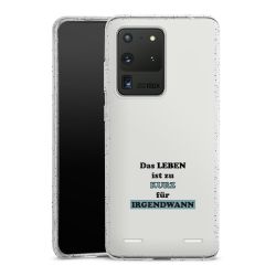 Carry Case Hülle Transparent/glitter ohne Band