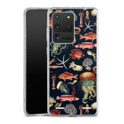 Carry Case Hülle Transparent/glitter ohne Band