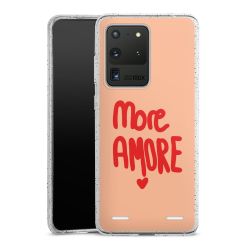 Carry Case Hülle Transparent/glitter ohne Band