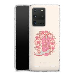 Carry Case Hülle Transparent/glitter ohne Band