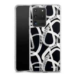 Carry Case Hülle Transparent/glitter ohne Band