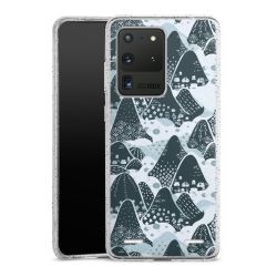 Carry Case Hülle Transparent/glitter ohne Band