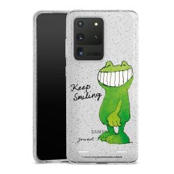 Carry Case Hülle Transparent/glitter ohne Band