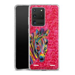 Carry Case Hülle Transparent/glitter ohne Band