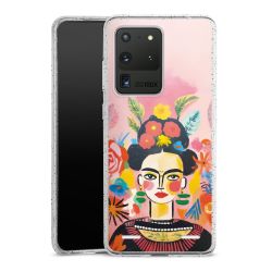 Carry Case Hülle Transparent/glitter ohne Band