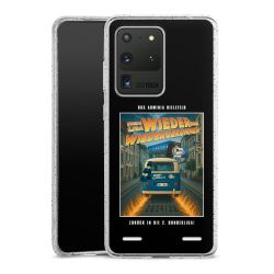 Carry Case Hülle Transparent/glitter ohne Band