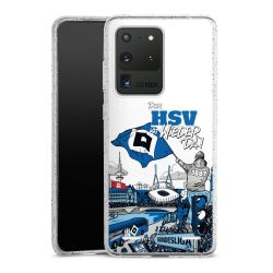 Carry Case Hülle Transparent/glitter ohne Band