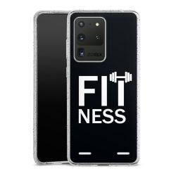 Carry Case Hülle Transparent/glitter ohne Band