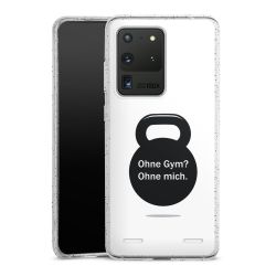 Carry Case Hülle Transparent/glitter ohne Band