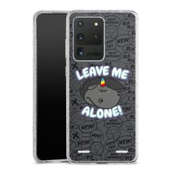 Carry Case Hülle Transparent/glitter ohne Band