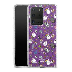 Carry Case Hülle Transparent/glitter ohne Band