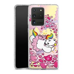 Carry Case Hülle Transparent/glitter ohne Band