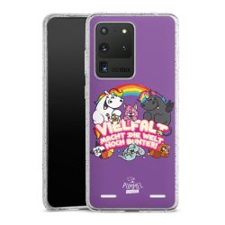 Carry Case Hülle Transparent/glitter ohne Band