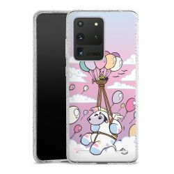 Carry Case Hülle Transparent/glitter ohne Band