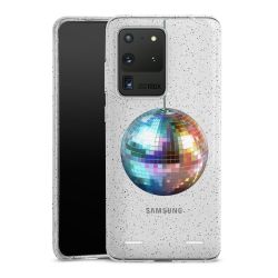 Carry Case Hülle Transparent/glitter ohne Band