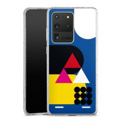 Carry Case Hülle Transparent/glitter ohne Band