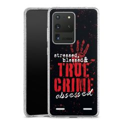 Carry Case Hülle Transparent/glitter ohne Band