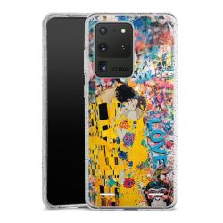 Carry Case Hülle Transparent/glitter ohne Band