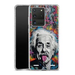 Carry Case Hülle Transparent/glitter ohne Band