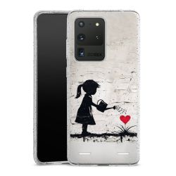 Carry Case Hülle Transparent/glitter ohne Band