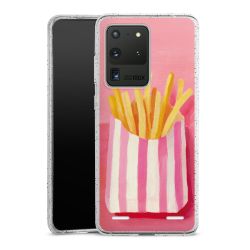 Carry Case Hülle Transparent/glitter ohne Band