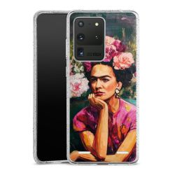 Carry Case Hülle Transparent/glitter ohne Band