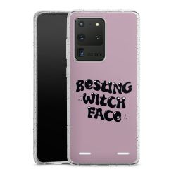 Carry Case Hülle Transparent/glitter ohne Band