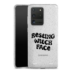 Carry Case Hülle Transparent/glitter ohne Band