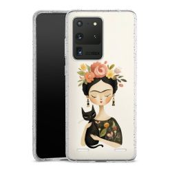 Carry Case Hülle Transparent/glitter ohne Band