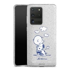 Carry Case Hülle Transparent/glitter ohne Band