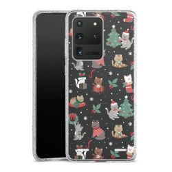 Carry Case Hülle Transparent/glitter ohne Band