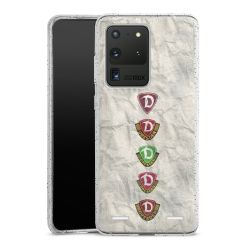 Carry Case Hülle Transparent/glitter ohne Band