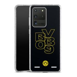 Carry Case Hülle Transparent/glitter ohne Band