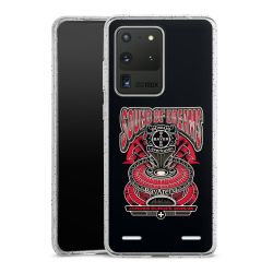 Carry Case Hülle Transparent/glitter ohne Band