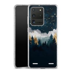 Carry Case Hülle Transparent/glitter ohne Band