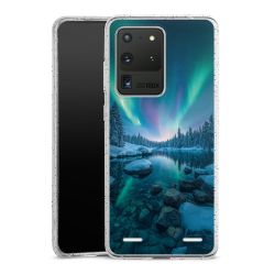 Carry Case Hülle Transparent/glitter ohne Band