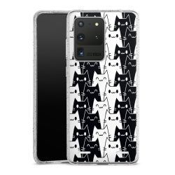 Carry Case Hülle Transparent/glitter ohne Band