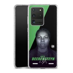 Carry Case Hülle Transparent/glitter ohne Band